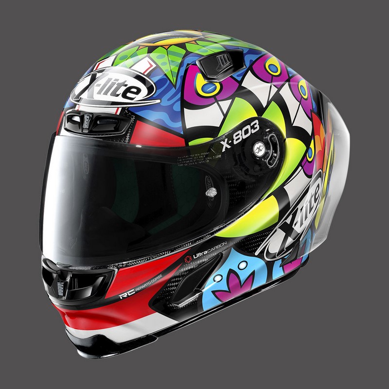 Nolan Full Face Helmet X-lite X-803rs Ultra Carbon Replica Chaz